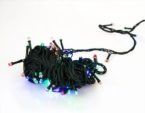 Vianočné svetielka - 100 LED - 10 m - farebné