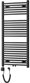 Mexen Ares, elektrické vykurovacie teleso 1200 x 600 mm, 600 W, čierna, W102-1200-600-6600-70