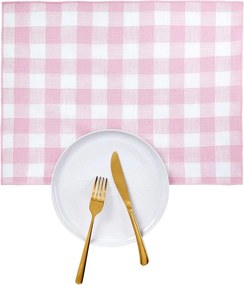 MEDLEY Prestieranie látkovej kocky 47 x 35 cm - sv. ružová