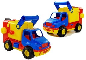 LEAN TOYS Smetiarske auto ConsTruck s gumenými gumami plastové