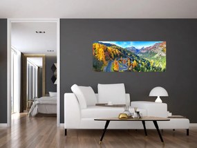 Obraz - Malojský priesmyk (120x50 cm)