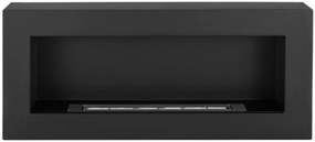 Závesný biokrb na stenu AIASA BOX ČIERNY MAT 90x40x12