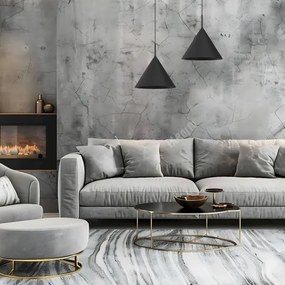 Závesné svietidlo na lanku CAPITAL 1xGX53/15W/230V priemer 32 cm čierne