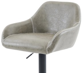 Sada barových stoličiek B-716 GREY3, 2 ks