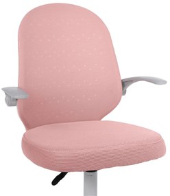 Detská otočná stolička Neoseat JUNI 012 — látka, ružová