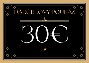 Dekorstudio Darčekový poukaz v hodnote 30€