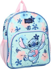 Detský batoh s predným vreckom Lilo a Stitch - motív Stitch so srdiečkom - Disney - 6L