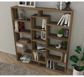 Knižnica Ample Walnut