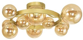 Brilagi - LED Prisadený luster MILLA 10xG9/3W/230V zlatá