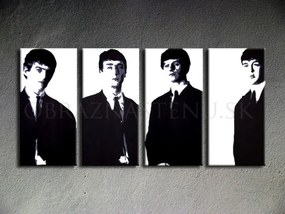 Ručne maľovaný POP Art obraz Beatles