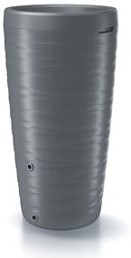 Sud na dažďovú vodu, priemer 59,3 cm, 240 l, sivá