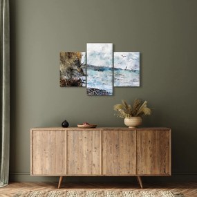 Obraz - Útes, akvarel (90x60 cm)