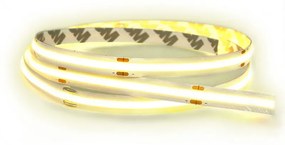 SOLIGHT LED COB stmievateľný svetelný pás 5m, 10W/m, 1000lm/m, CR>90, IP44, žiarovková žltá