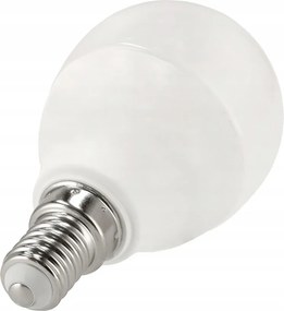 SADA 6x LED žiarovka E14 G45 7W 590lm - teplá biela