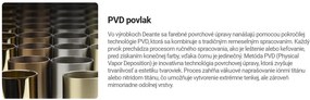 Deante Eridan, vysoká drezová batéria s výsuvným výtokom pre filtrovanú vodu h-333, zlatá matná, DEA-BRE_R75M
