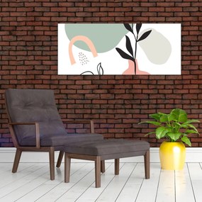 Obraz - Kvety vo váze N⁰3 (120x50 cm)