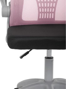 Detská otočná stolička ružová KA-K2008 PINK