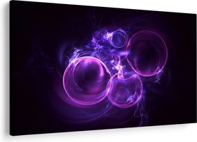 Abstraktný obraz bublín (90x60 cm)