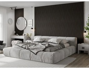 Mexen Lam-B, akustické stenové lamely 275 × 30 cm, HDF doska 4 mm, technická dyha, orech striebristý, S100-275307-3015-009