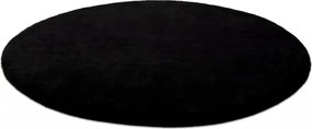 Koberec BUNNY kruh čierny
