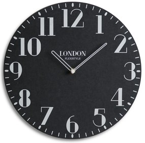 Dekorstudio Moderné drevené hodiny Retro London 30cm