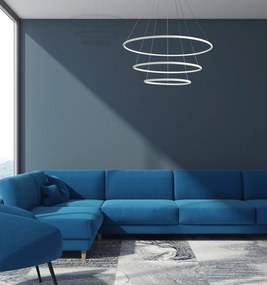 Závesné LED svietidlo Orion, 3x LED 99w, 3000k, w