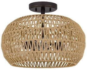 Quoizel QZ-CASABLANCA-3SF-PBZ - Stropné svietidlo CASABLANCA 3xE27/60W/230V