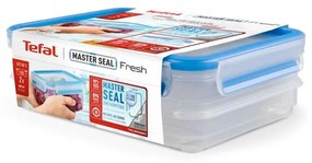 Dózy Tefal Master Seal Fresh K3028812 obdĺžnikové 2 ks 0,6 l