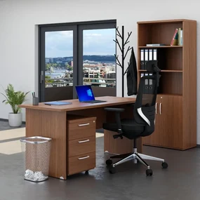Zostava kancelárskeho nábytku Visio 2, 160 cm, orech
