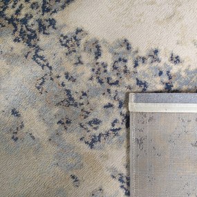 DY Béžový moderný koberec s abstraktným vzorom Milas PRI 11C-CB