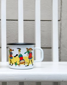 Hrnček Muurla Pippi Dlhá pančucha Pippi má narodeniny 370 ml