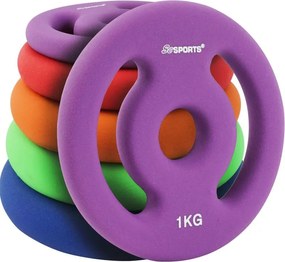 Sada liatinových diskov ScSPORTS, 2 x 1 kg