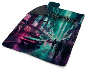 Sablio Plážová deka Cyberpunk 2077 Mesto: 200x140 cm