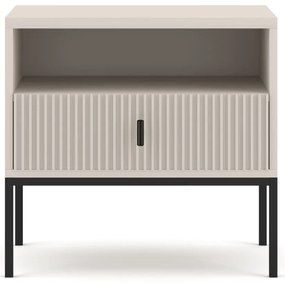 Noční stolek Maggiore 53,9 cm kašmír/černý