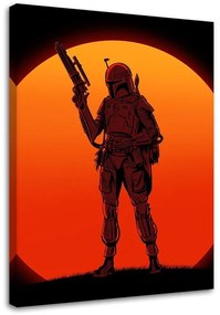 Gario Obraz na plátne Star Wars, Mandalorian - DDJVigo Rozmery: 40 x 60 cm