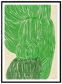 THE POSTER CLUB Autorský plagát Green Ocean by Rebecca Hein 50x70 cm