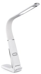 LED Stmievateľná stolná lampa s bezdrôtovým nabíjaním LORD EVO LED/8W/230V biela