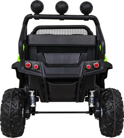 Ramiz Mercedes Benz Unimog elektrické autíčko pre deti zelené + pohon 4x4
