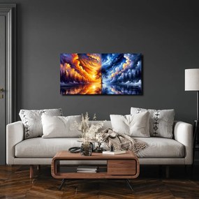 Obraz magický strom života v krajine