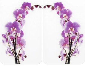 WENKO 2521433500 - Kryt dosky ABDECKPLATTE - motív kvetov a rastlín, 30 x 52 cm, pestrofarebný