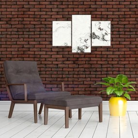Obraz - Biely mramor (90x60 cm)