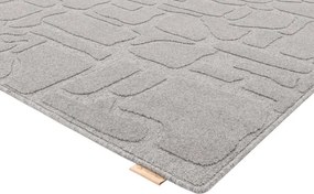 Koberec Agnella Morphic Dunes sivý