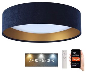 BPS Koncept LED Stropné svietidlo SMART GALAXY LED/36W/230V Wi-Fi Tuya modrá/zlatá + DO BS0525