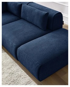 Tmavomodrá rohová pohovka (variabilná) Jeanne - Bobochic Paris