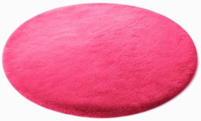 TZ Tmavoružový okrúhly koberec Rabbit Rozmer: 120