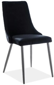 Jedálenská stolička Polly (čierna + čierna). Vlastná spoľahlivá doprava až k Vám domov. 1050711