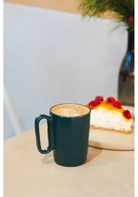 Tmavozelené kameninové hrnčeky v súprave 2 ks 250 ml Fuori – Vialli Design