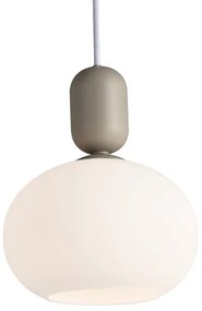 Nordlux - Luster na lanku NOTTI 1xE27/40W/230V šedá