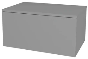 Mereo, Mereo Ponte, kúpeľňová skrinka 70 cm, Multidecor, Šedá supermat, MER-CN291SEDA
