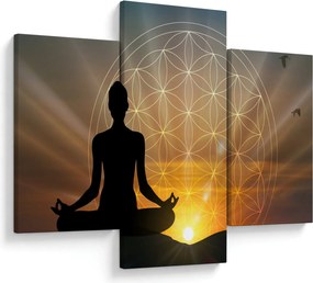 Obraz meditácie (90x60 cm)
